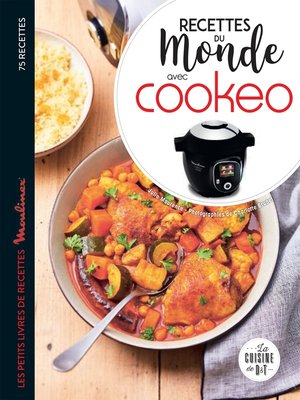 cover image of Recettes du monde avec Cookeo